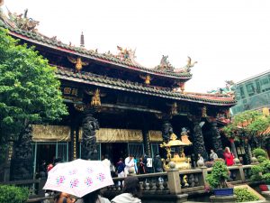 龍山寺、台湾、台北