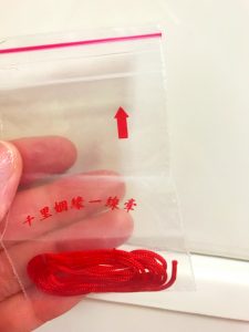 赤い糸,龍山寺,台北,台湾